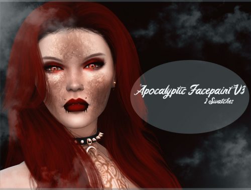 Apocalyptic Facepaint V3