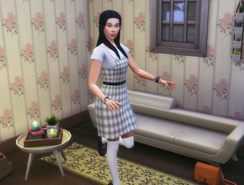 Apron dress - Korean
