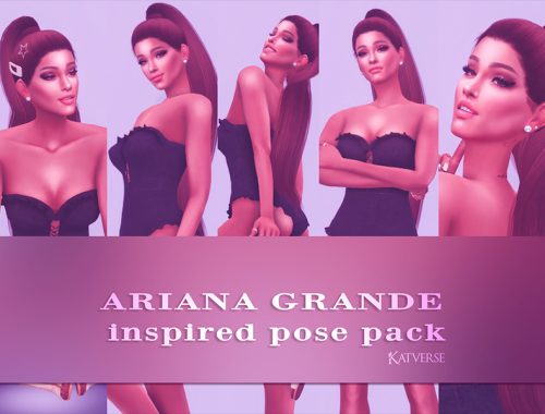 Ariana Grande Inspired Pose Pack