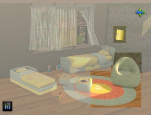Armchairs, lamps and rugs for kids at Arte Della Vita