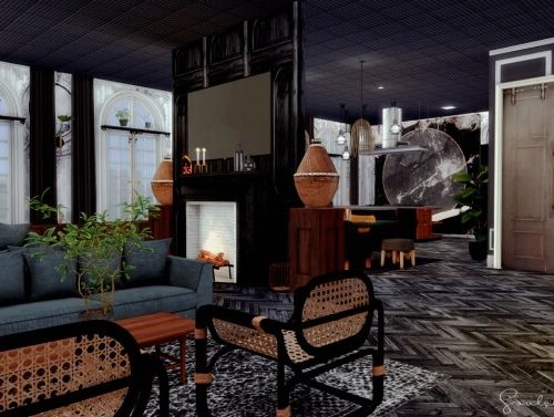 Art Deco Apartment at SoulSisterSims