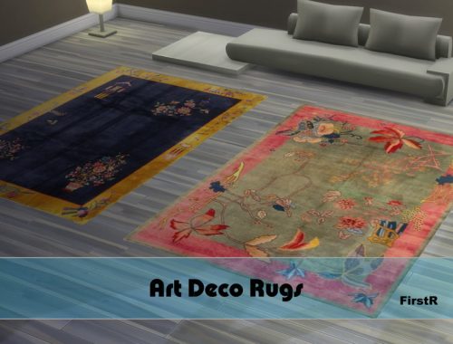 Art Deco Rugs - REQUIRES GET FAMOUS