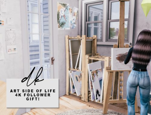 ART SIDE OF LIFE SET at DK SIMS