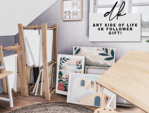 ART SIDE OF LIFE SET at DK SIMS