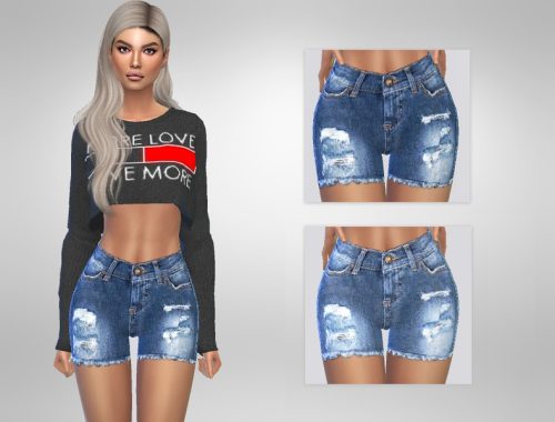 Artemis Ripped Shorts