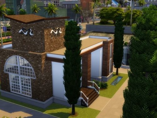 Arts Center NO CC by iSandor at Mod The Sims