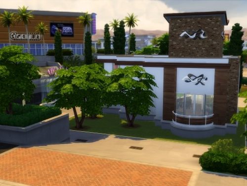 Arts Center NO CC by iSandor at Mod The Sims