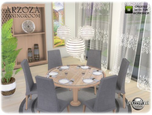 Arzoza diningroom