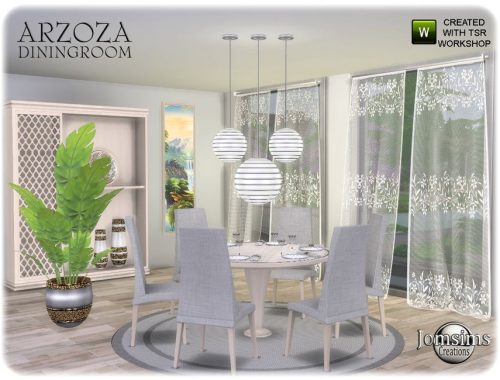 Arzoza diningroom
