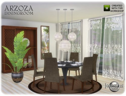 Arzoza diningroom
