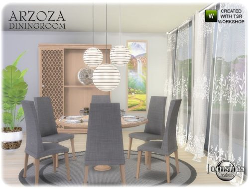 Arzoza diningroom
