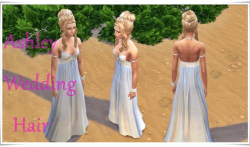 Ashley Wedding Hair at Birksches Sims Blog