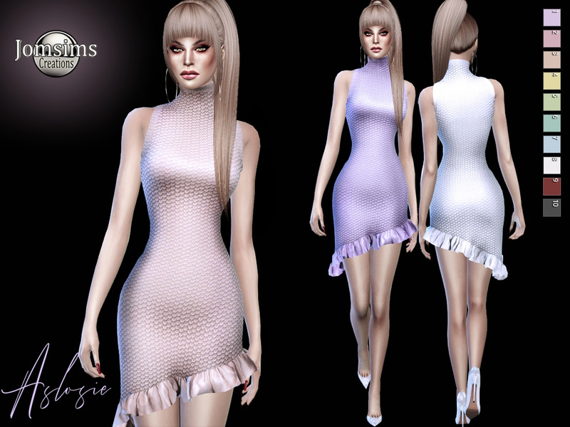 aslosie dress - The Sims 4 Catalog
