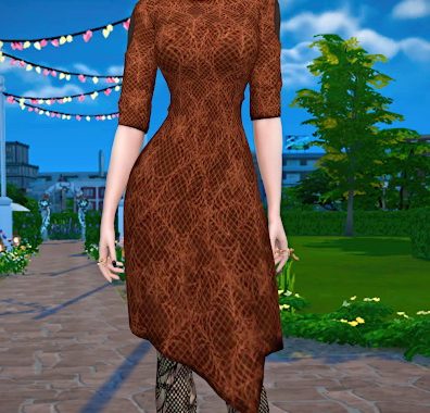 Asymmetrical Dress 19 designs at Jenni Sims