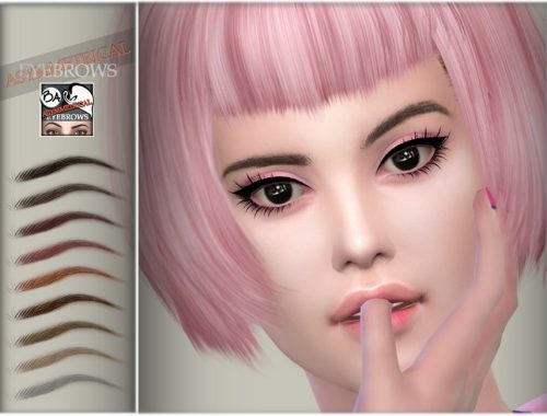 Asymmetrical Eyebrows
