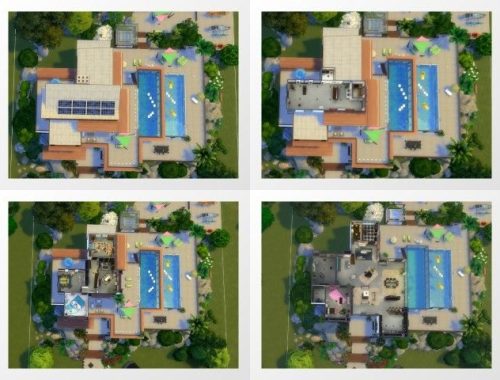 At the cliffs house by Oldbox at All 4 Sims