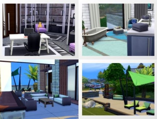 At the cliffs house by Oldbox at All 4 Sims