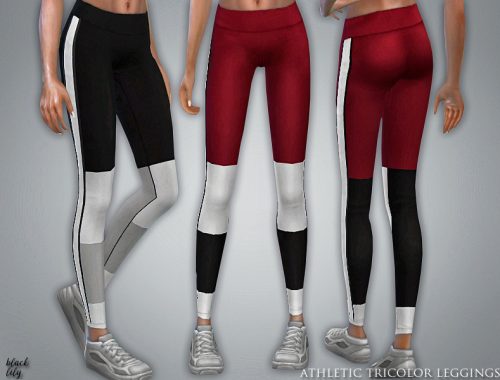 Athletic Tricolor Leggings