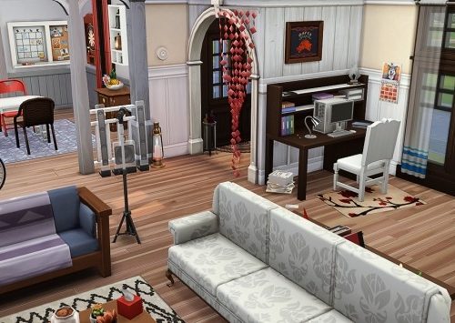 Au Fringant Destrier house by Rope at Simsontherope