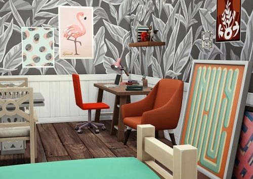 Au Fringant Destrier house by Rope at Simsontherope