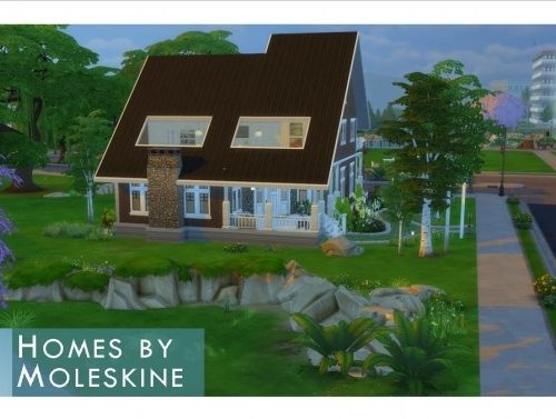 Audrey house by moleskine at Mod The Sims