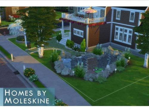 Audrey house by moleskine at Mod The Sims