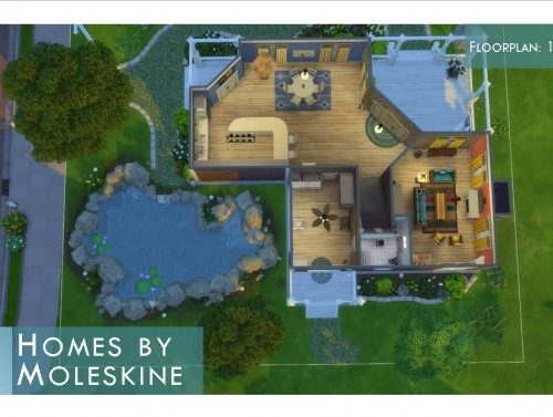 Audrey house by moleskine at Mod The Sims