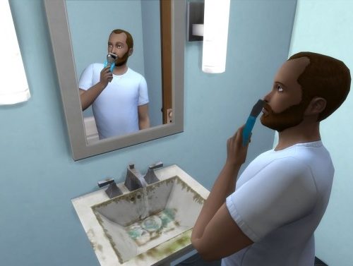 Automatic Beards V3 by flerb at Mod The Sims