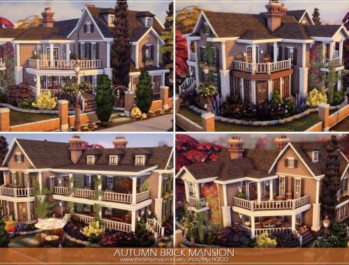 Autumn Brick Mansion