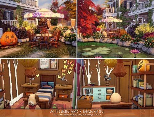 Autumn Brick Mansion