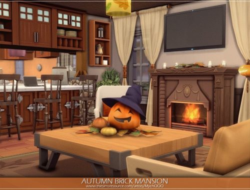 Autumn Brick Mansion