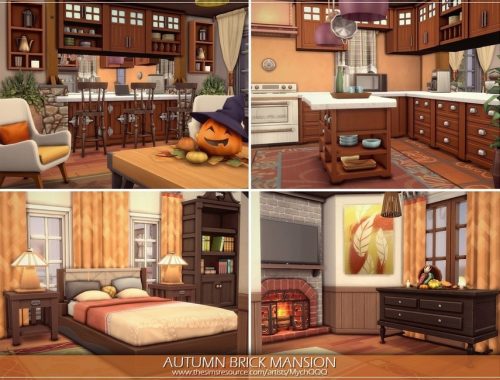Autumn Brick Mansion