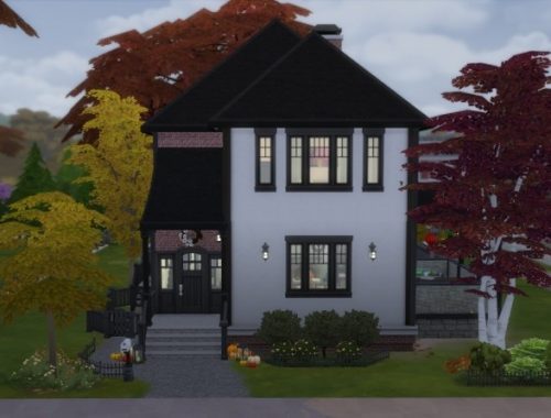 Autumn Craftsman house by Copper_Penny at Mod The Sims