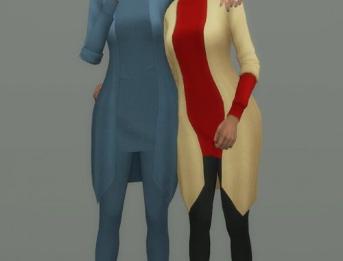 AUTUMN OUTFIT at Candy Sims 4