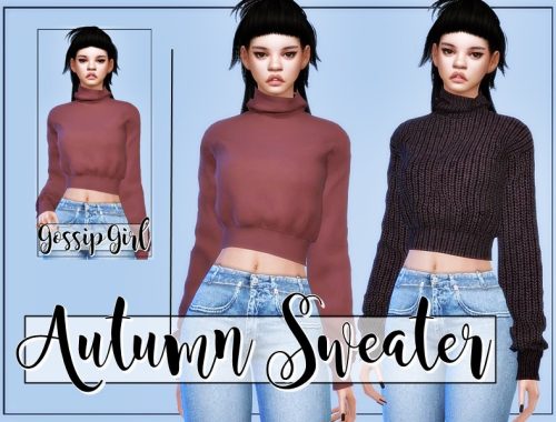 Autumn Sweater - GossipGirl