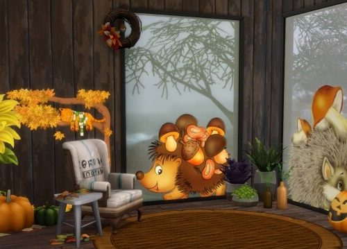 Autumn Wall Deco 2020 at Annett’s Sims 4 Welt