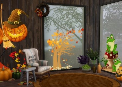 Autumn Wall Deco 2020 at Annett’s Sims 4 Welt