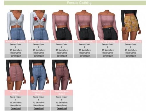 AxA Spring Collection | 25 CAS Items at AHarris00Britney