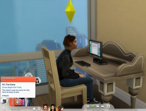 Night Owl Trait by Twilightsims