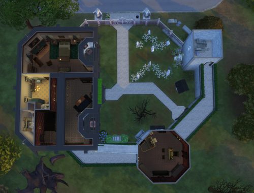 Villa Dhanavian: a vampire mansion for Fledermaus Bend