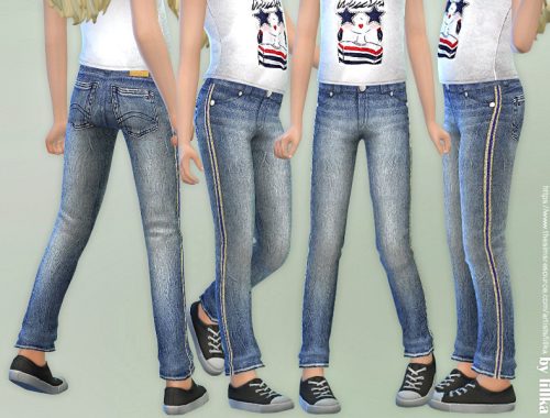 Girls Basic Jeans