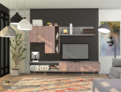 Escuda Living Room TV Units by ArtVitalex