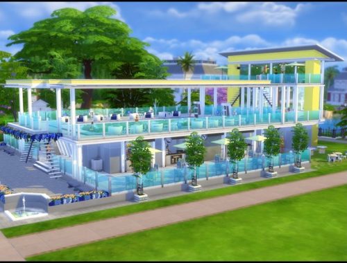 Splash large community pool by sparky