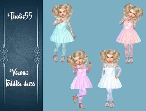 Verona toddler dress