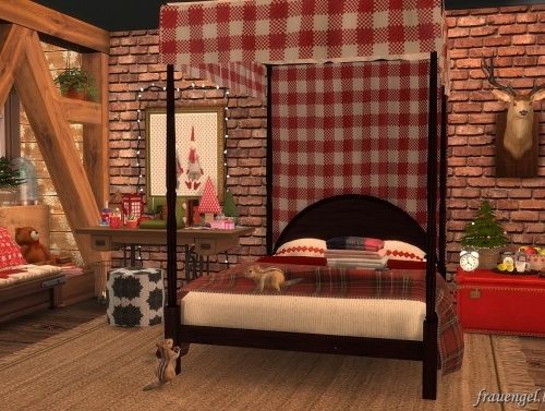 Christmas Flowers Cottage at Frau Engel