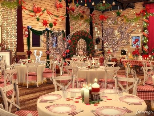 Christmas Wedding venue at Frau Engel