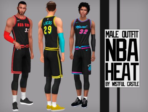 NBA Heat - male outfit