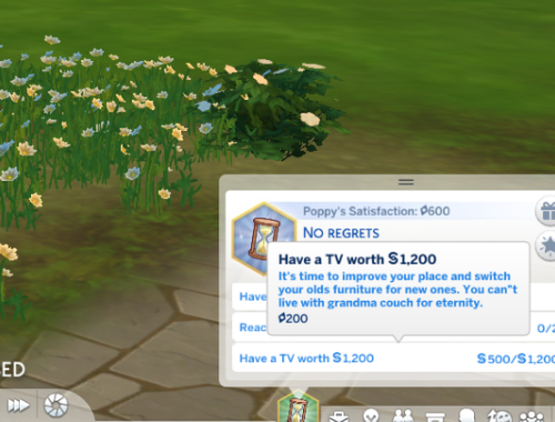 No regrets Aspiration (custom aspiration)
