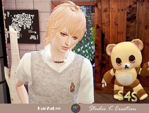Animate hair 95 Zen at Studio K-Creation