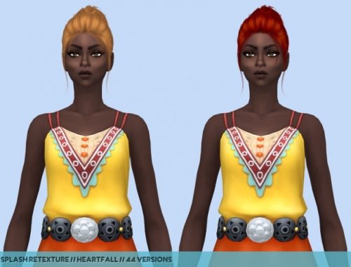 Hair retextures part 1 at Heartfall